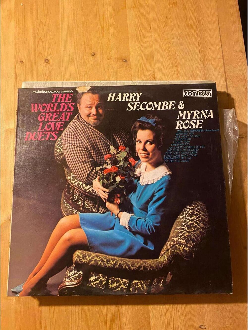 Harry Secombe & Myrna Rose – The World's Greatest Love Duets VG+ AB29